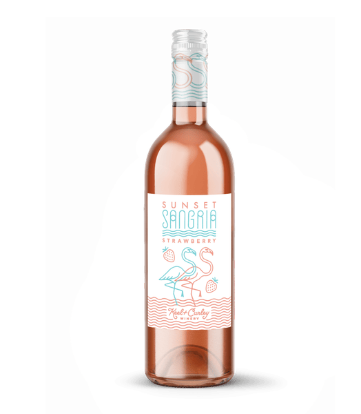 Sunset Sangria Strawberry — Keel Farms | Tampa Bay Winery, Brewery